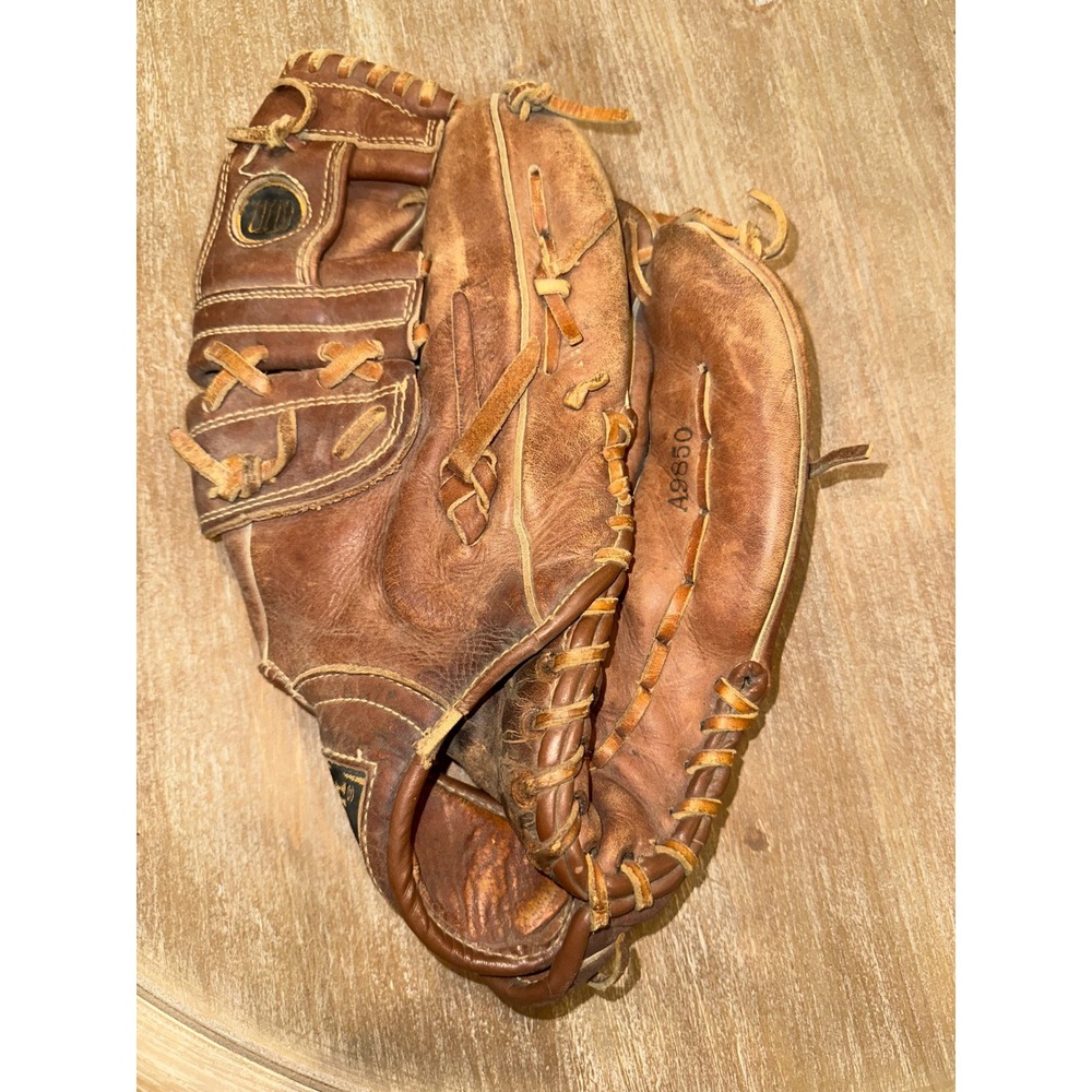 Wilson Force 3 A9850 Baseball Glove Brown Leather Triple Lock Web RHT